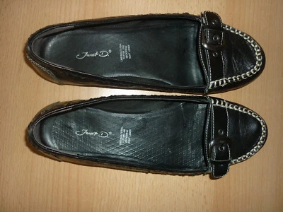 Janet D. Damen Schuhe, Ballerinas, Slipper, Gr. 37, Echt Leder - Bild 1 von 4
