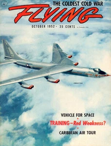 Flying - October 1952 - Convair YB-60 - Magazine Cover Poster - Picture 1 of 1