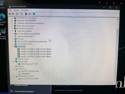 pc desktop lenovo intel nvidia thinkcentre windows 10 registrato licenza - Imagen 1 de 4