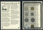 World War Ii 8 Coins Germany,Poland,Belgium,Fr ance,Yugo,Serbia,Italy,Can ada