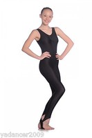Roch Valley Crop Top Nyon//Lycra Shiny Fabric Black Dance Gymnastics Freestyle