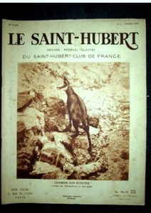 ST HUBERT 2 Chasse Hunt Cerf Carpathes Faisan Ornithologie OBERTHUR Afrique 1937 - Imagen 1 de 1