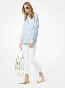 MICHAEL KORS WMS TIE DYE PULLOVER HOODIE CHAMBRAY GR.XS Neu mit Etikett - Bild 1 von 1