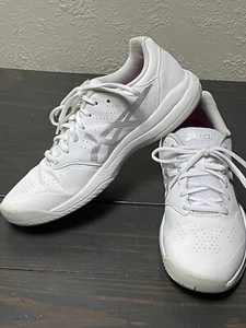 Asics Gel-Game Tennis Court Shoes Sneakers White Women's Size 10 Gel Court Bella - Picture 1 of 11