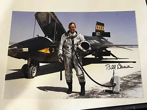 X-15 pilota collaudatore Bill Dana autografato a mano 5x7 sorprendente foto lucida - Foto 1 di 6