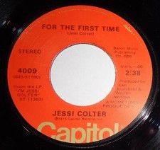 Jessi Colter 45 RPM - For The First Time / I'm Not Lisa D9