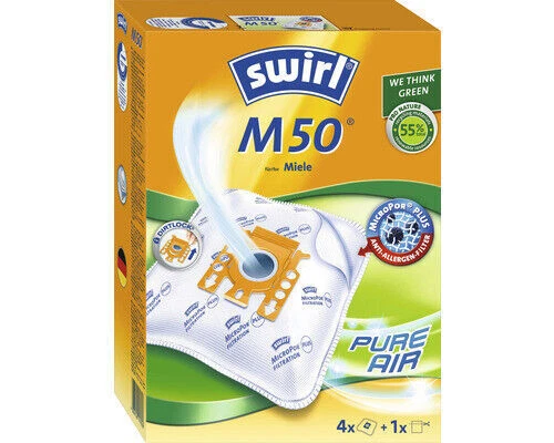 Swirl M 50 AirSpace Staubsaugerbeutel - 4 Stück