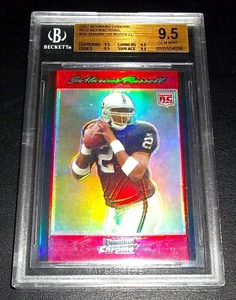 (#3/5) BGS 9.5 Rc RED Refractor Jamarcus Russell Rookie 2007 Bowman Chrome #BC56 - Picture 1 of 4