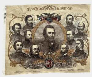 Pannello Windham Nancy Gere Tessuto Ulisse S Grant Guerra Civile Unione Generali - Foto 1 di 10