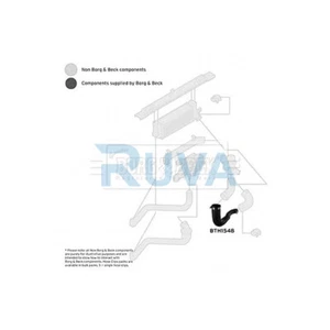 Passend für Ford Transit 2000-2006 Transit Tourneo 2002-2006 Ruva Turbo Schlauch #2 - Bild 1 von 8