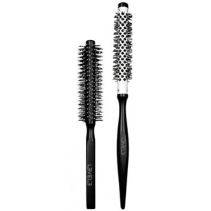 BARBER SALON BEAUTY L3VEL3 NIVEL 3 MADERA REDONDO PEINADO CEPILLO PELO CORTO 2 PIEZAS - Imagen 1 de 1