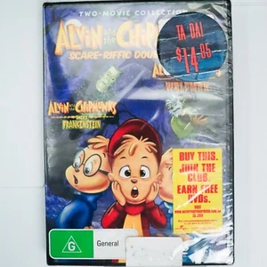 NEW Alvin and the Chipmunks Scare-riffic Double Pack (DVD, 2008) Animation Film - Picture 1 of 6