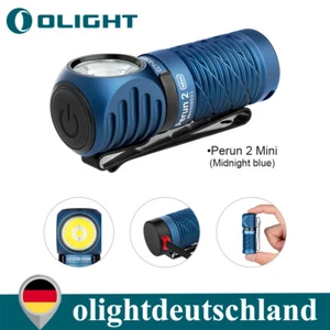 Olight Perun 2 Mini Linterna Frontal 1100 Lúmenes Linterna Cabeza Recargable - Imagen 1 de 17