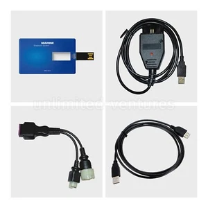 Kit de cables USB de diagnóstico para Suzuki fueraborda barco marino SDS 8.70 - Imagen 1 de 13
