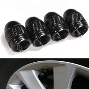 4Pcs Aluminum Bullet Car SUV Truck Air Port Cover Tire Rim Valve Wheel Stem Cap - Picture 1 of 12