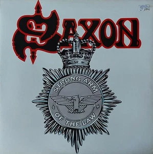 Saxon - Strong Arm Of The Law Lp Record Rare 1st Press  Uk release Excellent - Bild 1 von 4