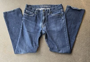 Men's Canali Classic Five Pocket Straight Leg Stretch Jeans EU 52 US 36 ITALY - Picture 1 of 7