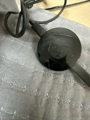 Google Chromecast 2nd Generation HD Media Streamer GA3A00097-A14-Z01 Black HDMI - Image 1 of 4