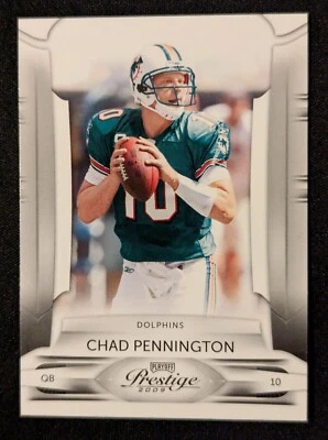 Chad Pennington 2009 Panini Playoff Prestige Football #51 Miami Dolphins - Image 1 of 2