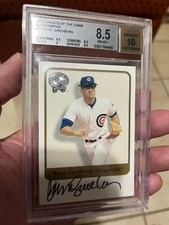 (HOF) Ryne Sandberg Fleer Greats of the Game Beckett NM-Mint+ 8.5 AUTO 10