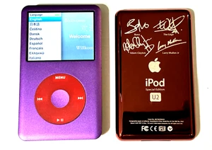 Apple IPOD CLASSIC 6th Generation / 6G - 128GB SSD and Mega Battery U2 Red - Picture 1 of 3