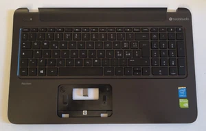 Cover Touchpad Italian Keyboard HP Pavilion 15-p228nf Top Case Palmrest - Picture 1 of 2