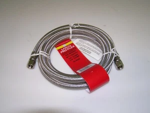 LASCO 10-0950 5-Foot Ice Maker Water Supply Line, Braided Stainless Steel - Picture 1 of 1