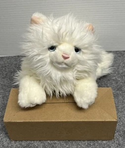 Gund Chantel the Cat 12" Plush White Long Haired Stuffed Animal Vintage 320593 - Picture 1 of 7