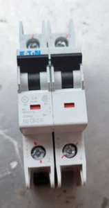 EATON FAZ-C6/2-RT 2 POLE 6A CIRCUIT BREAKER (IN14S2) - Bild 1 von 5