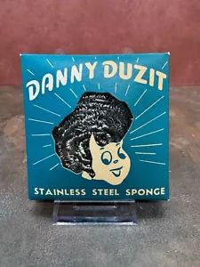 RARE 1930's Danny Duzit Stainless Steel Sponge NOS Brillo For Farms Cleans Eggs - Picture 1 of 6