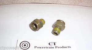 4L60E 4L65E Push In Cooler Line Fittings New OEM AC Delco 2 Piece Kit Auto Trans - Picture 1 of 4