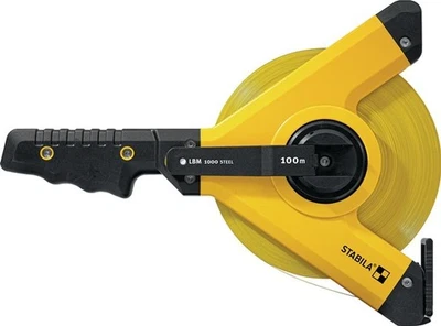 Cinta métrica de acero STABILA LBM 1000 100 M calidad profesional EG II Foto 1 de 4