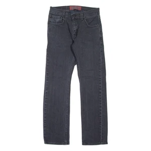 LEVI'S 511 Jeans Boys Black Skinny Straight W26 L26 - Picture 1 of 6