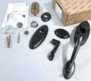 Baldwin Landon Dummy Two Point Handleset in Venetian Bronze 853451122RFD - Picture 1 of 11