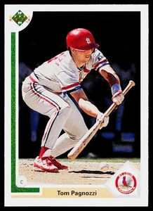 1991 Upper Deck Tom Pagnozzi #91 St. Louis Cardinals - Picture 1 of 2