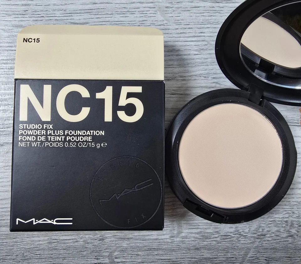 MAC Studio Fix Powder Plus Foundation | NC15 | 9g/0.52oz | New Boxed 💯Authentic - Image 1 of 1