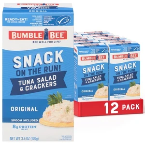 Snack on the Run Original Thunfischsalat mit Crackern Set (12er Pack) - Ready to E - Bild 1 von 8