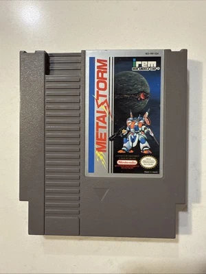 Metal Storm (Nintendo Entertainment System, 1991) NES Auténtico Probado/Funcionando! Foto 1 de 4
