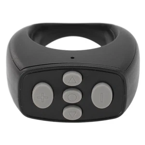 (Black) Remote Control Ring Page Turning Control Auto Connection - Photo 1 sur 12