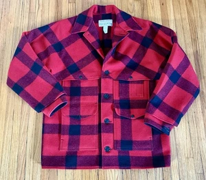 Chaqueta Cruiser Mackinaw Buffalo Doble Lana Virgen Filson De Colección Para Hombre Talla 44 - Imagen 1 de 12