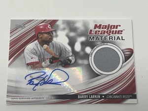 Barry Larkin 2023 Topps Major League Material Patch Auto /50 #MLMA-BL - Bild 1 von 5