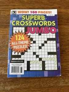 KAPPA Superb Crosswords Puzzles Volume 248 New Wow 160 Pages - Imagen 1 de 3