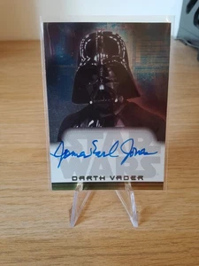 Topps Star Wars Heritage James Earl Jones Darth Vader Autograph - Picture 1 of 8