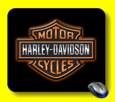 Alfombrilla de ratón para computadora Harley Davidson regalo ha03 Foto 1 de 4