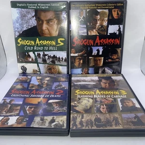 dvd shogun assassin Shogun Assassin 3 Shogun Assassin 5-3-24 Films Set - Picture 1 of 1