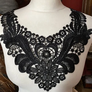3 X Sujetador camisola simulada de encaje para dama inserción paneles modestos corte bajo elegante - Imagen 1 de 5