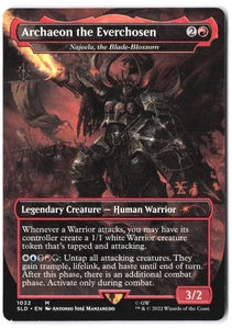 Archaeon the Everchosen Najeela, the Blade-Blossom (Borderless) #1032 SLD MTG NM - Picture 1 of 2