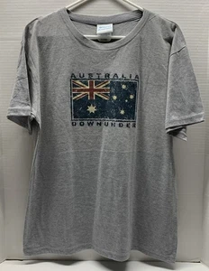 around australia Australia Downunder Flag Graphic Shirt - Adult XL **EUC** - Picture 1 of 5