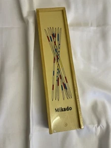 Mikado Pick-Up Sticks Game | Wooden Traditional Tabletop Classic - Picture 1 of 2
