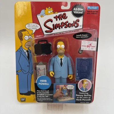The Simpsons World Of Springfield Interactive Herb Powell Action Figure - Image 1 of 4